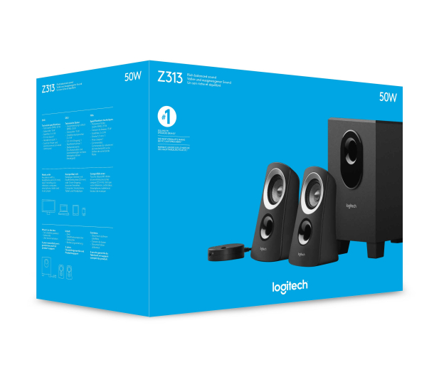 Logitech 2.1 Z313 - 56573 - zdjęcie 2